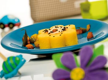 I “Fiori di polenta” che piacciono ai bambini