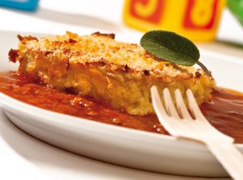 Gateau di patate al sugo ricco