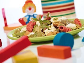 Pasta multicolore