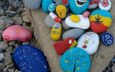 Stone Attack! Semplici idee per dipingere i sassi