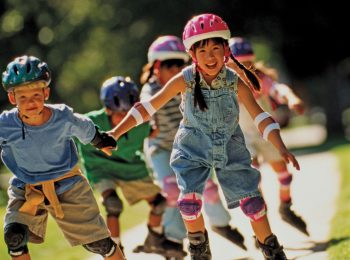 A spasso sui roller