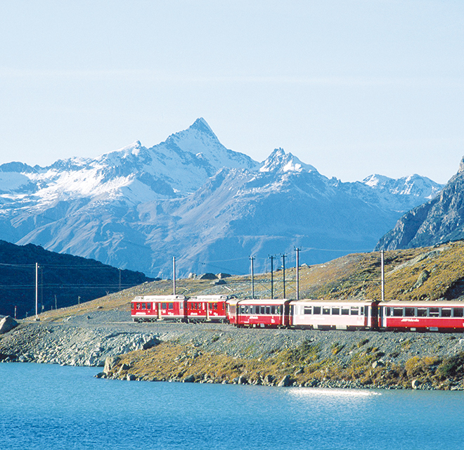 Bernina Express – Tirano – Saint Moritz (Svizzera)