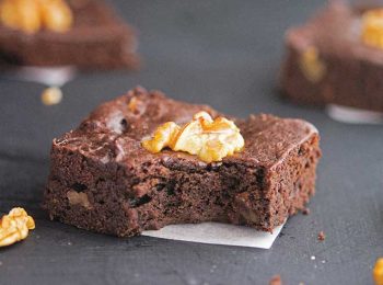 Brownies al cioccolato e noci