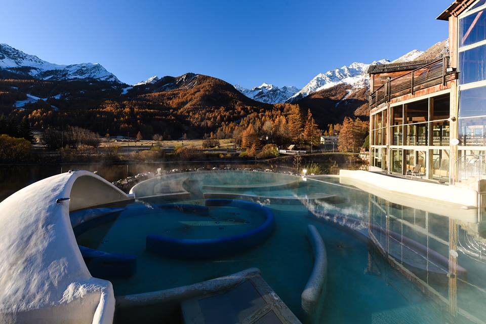 Le terme di Monetier les Bains (in Francia)