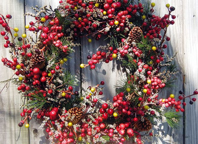 una collana eco chic ghirlanda arbusti