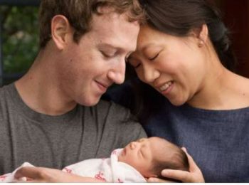 Mark Zuckenberg è diventato papà