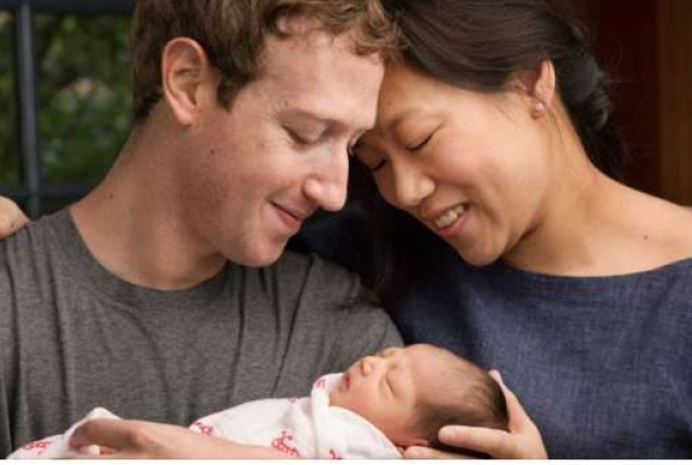 Mark Zuckenberg è diventato papà