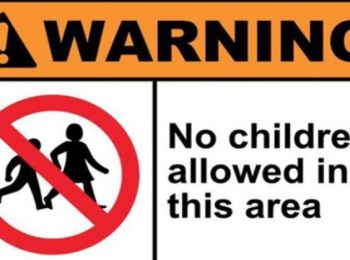 A Roma nel ristorante dove è “vietato l’ingresso ai bambini”