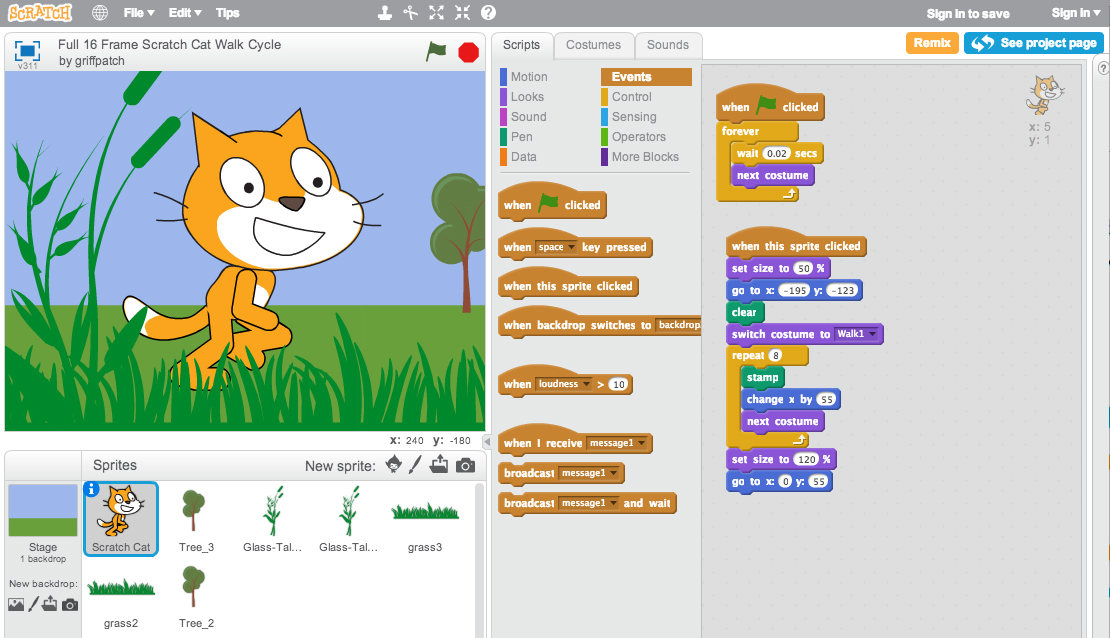 Scratch - imparare a programmare