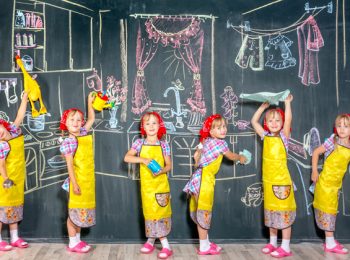 Ecopulizie, le pulizie se in casa ci sono bambini