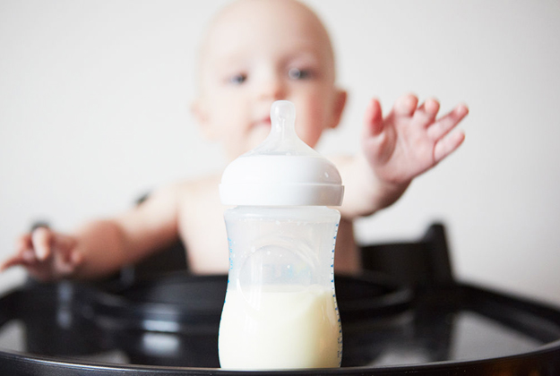 Olio di palma nel latte dei neonati