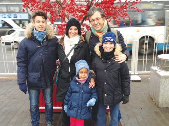 Una famiglia in Cina