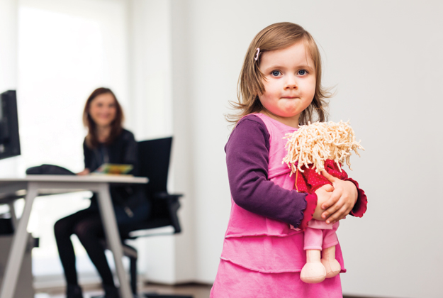 Cobaby working: quando si va al lavoro con il bebè