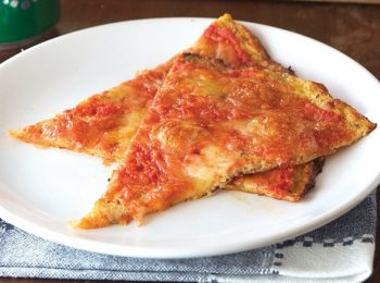 Una pizza “col cavolo”. Anzi, col cavolfiore