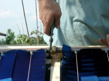 Autocostruzione di pannelli solari