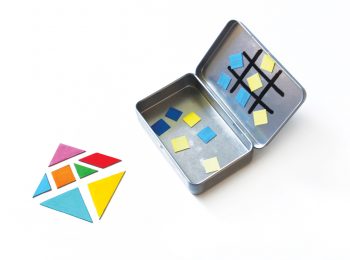 La scatolina magnetica con i giochi “do it yourself”