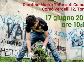 A Torino un’azione comunitaria di pulizia dei giardini