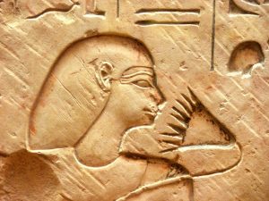 GG affabulando al museo egizio firenze