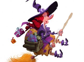 Befana con le asine e Pippi!