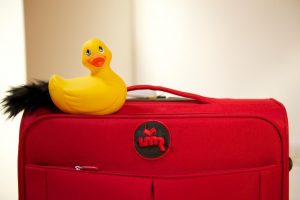 GG la valigia rossa in casa maternita
