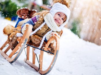 Bambini all’aria aperta anche d’inverno