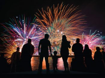 I fuochi d’artificio spiegati da papà
