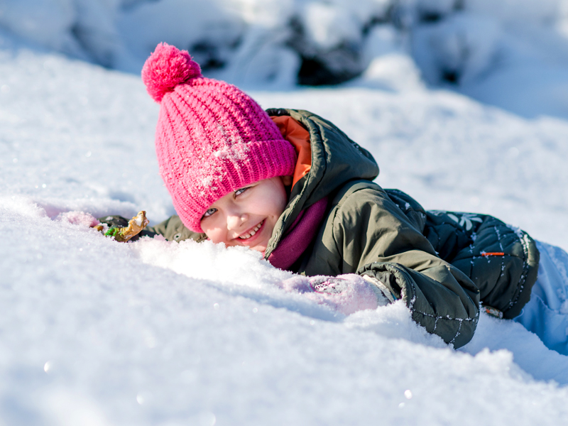 GG montagna e neve con i bambini3