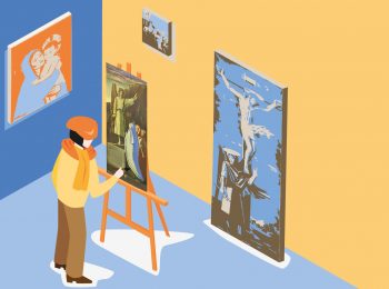 La grassa, la magra e l’uovo: storia di una tempera