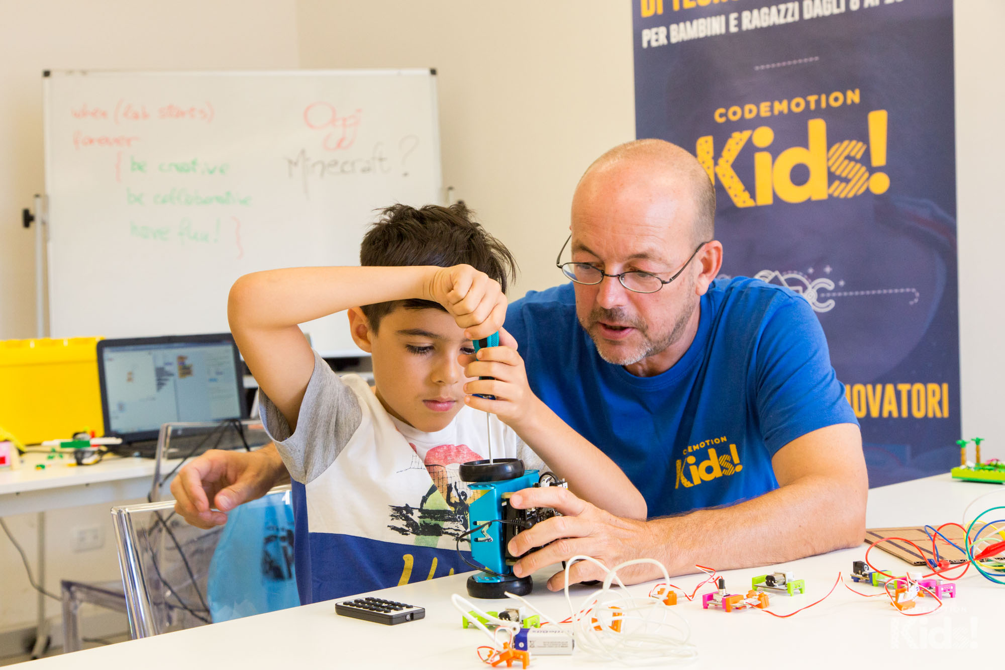 A scuola di nuove tecnologie con Codemotion Kids!, a Roma, Milano, Torino