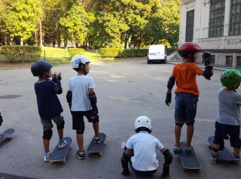 Papà e figli: skate insieme