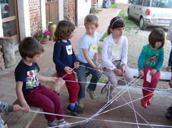 Lab rinnovo giochi nel frutteto