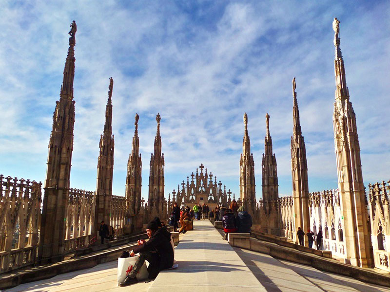 GG visitare milano dal alto con bambini