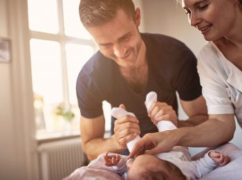 A casa con il neonato dopo il parto: comincia l’avventura