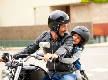El papá motociclista.  Y tú, ¿qué clase de centauro eres?