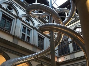 The Florence Experiment: l’installazione dei grandi scivoli scientifici
