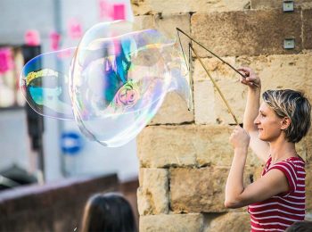 Il Carretto delle Bolle Giganti