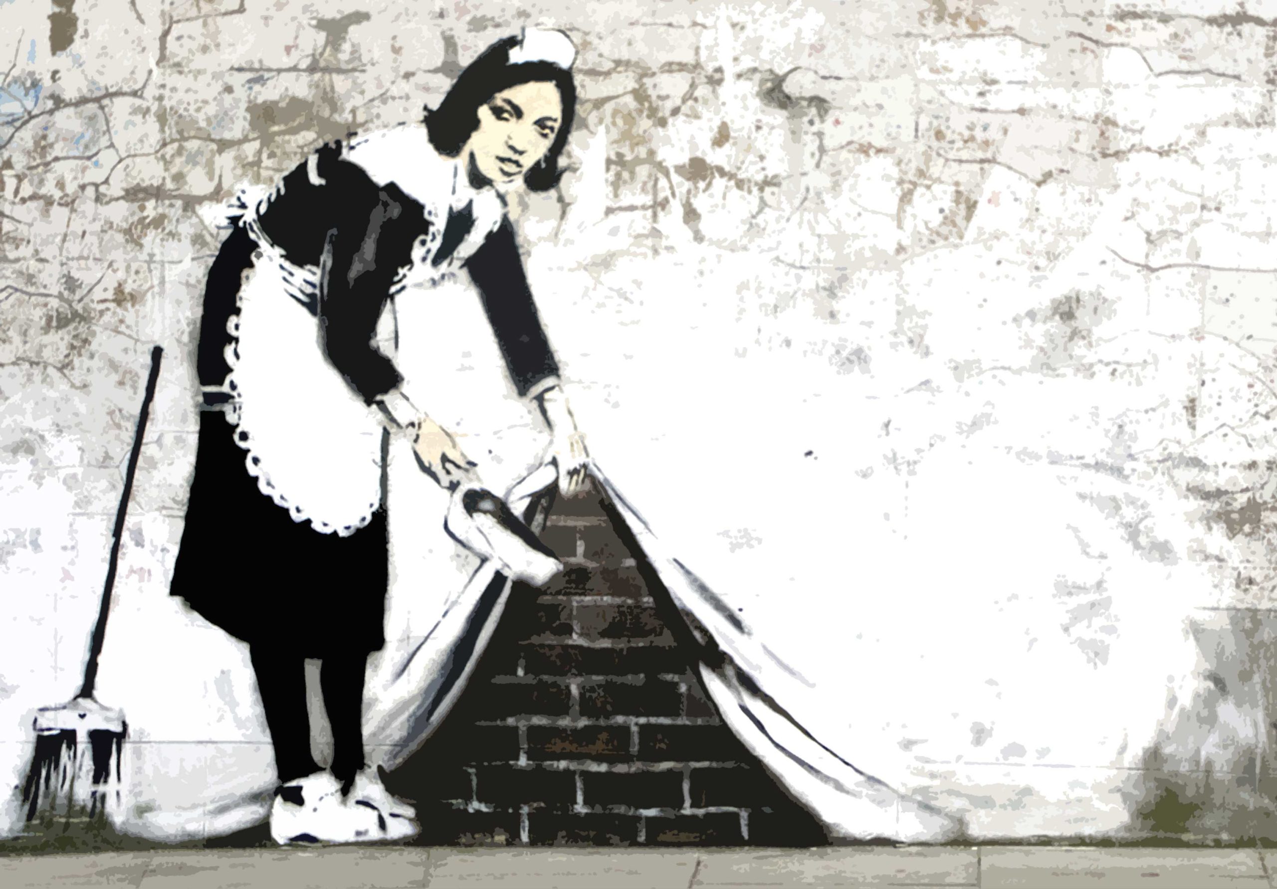 GG atelier disegno e pittura banksy