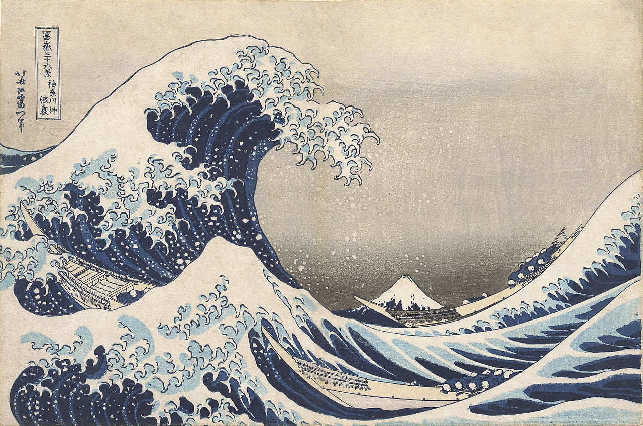 GG atelier disegno e pittura hokusai