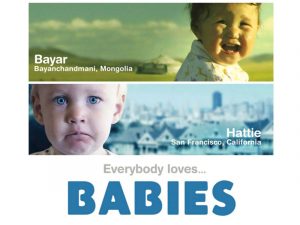 GG cinema con bebe babies