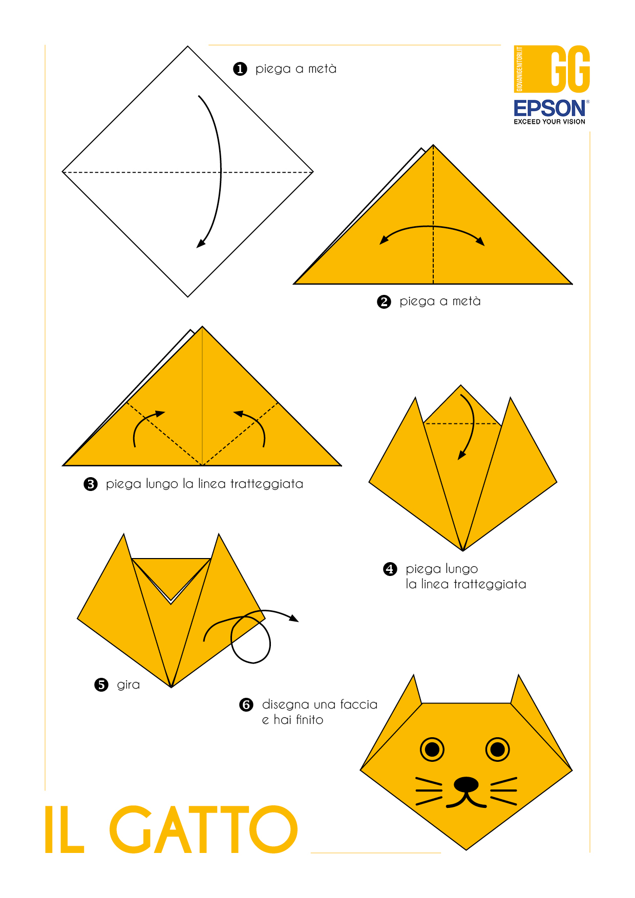 Cosa fare con i bambini quando piove? Gli origami!