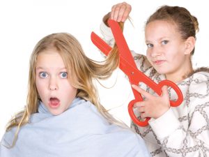 GG taglio di capelli per bambini