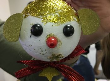 Costruzione di palle di Natale