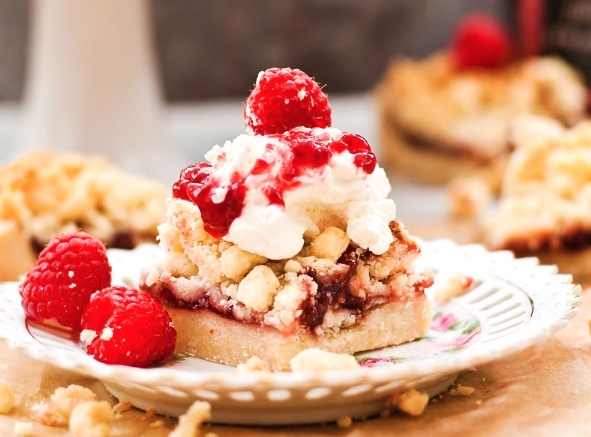 shortbread alla marmellata