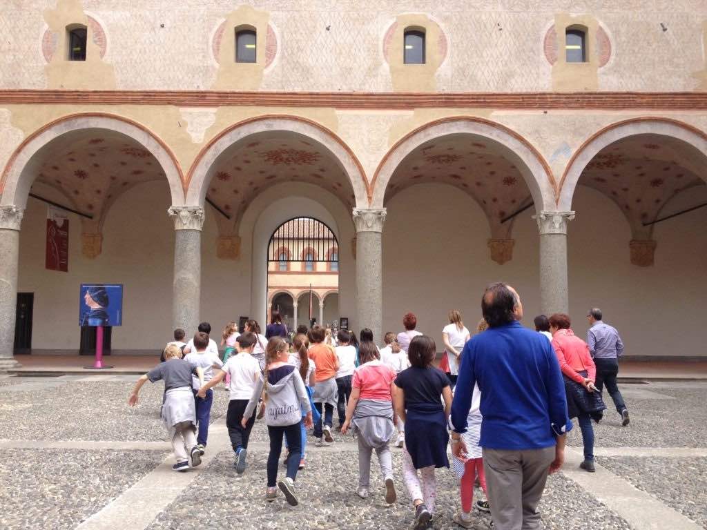 GG castello sforzesco a febbraio