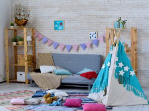 Realizzare un teepee in cameretta