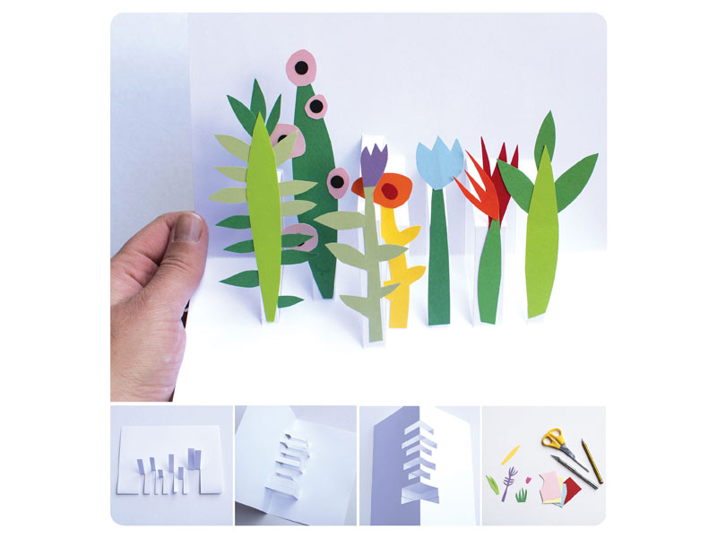 GG creatività 3d con giardino pop up2