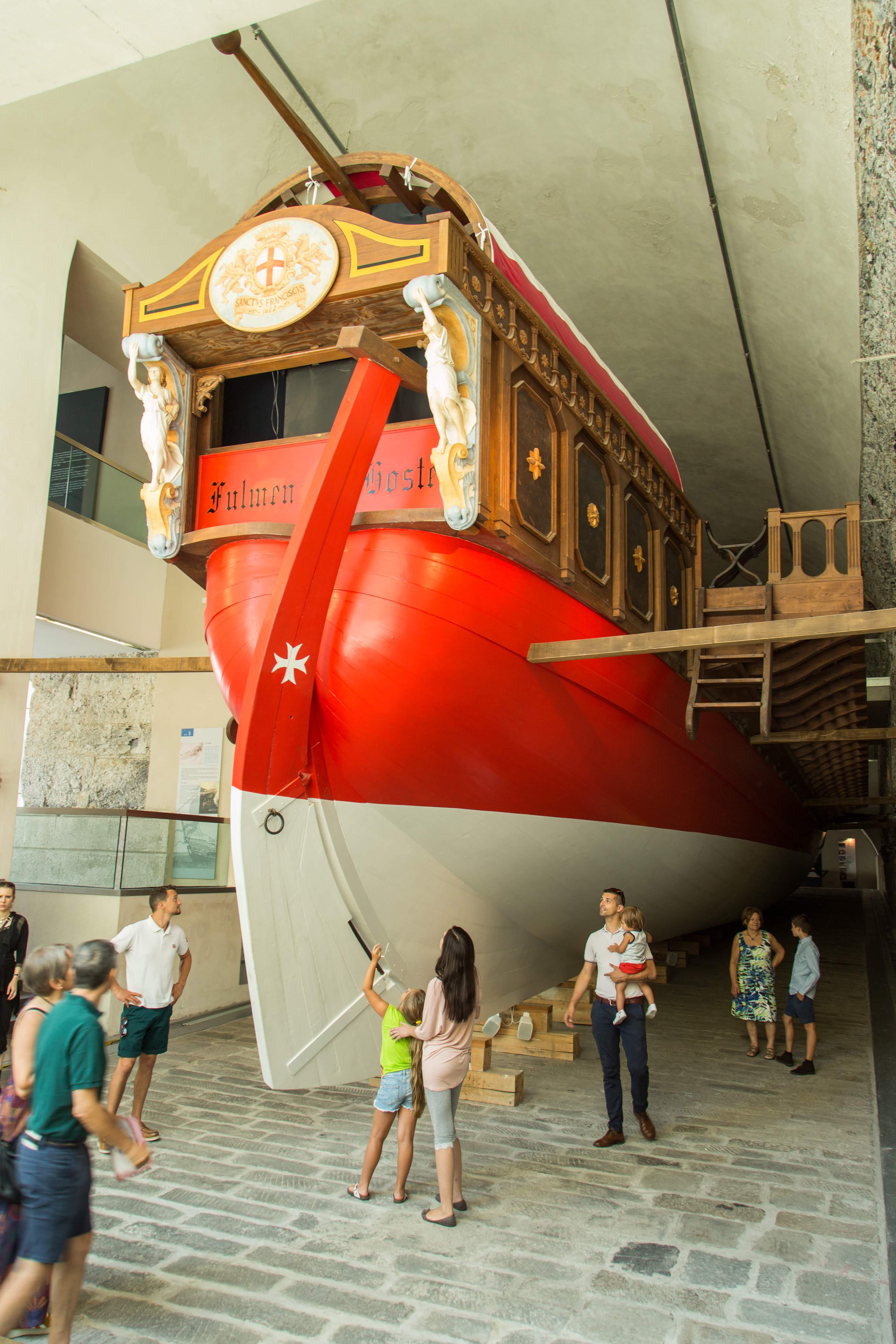 Galata Museo del Mare Poppa della Galea