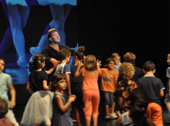 Luca Uslenghi a maggio, in omaggio a Leonardo
