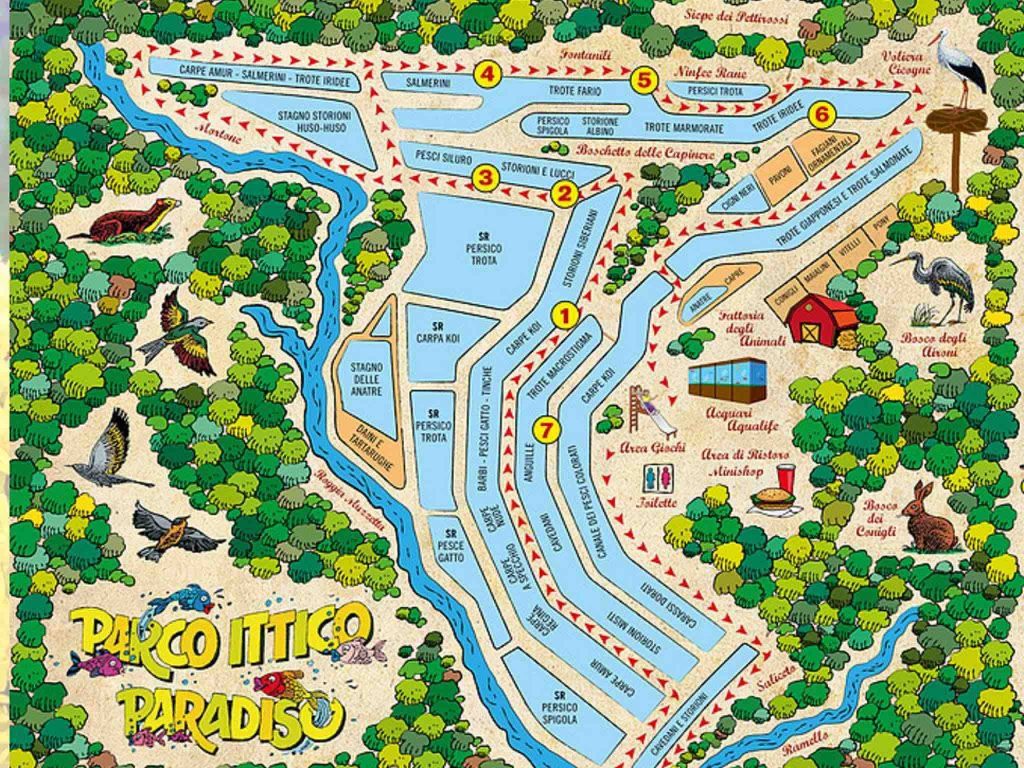 GG parco ittico paradiso a maggio1