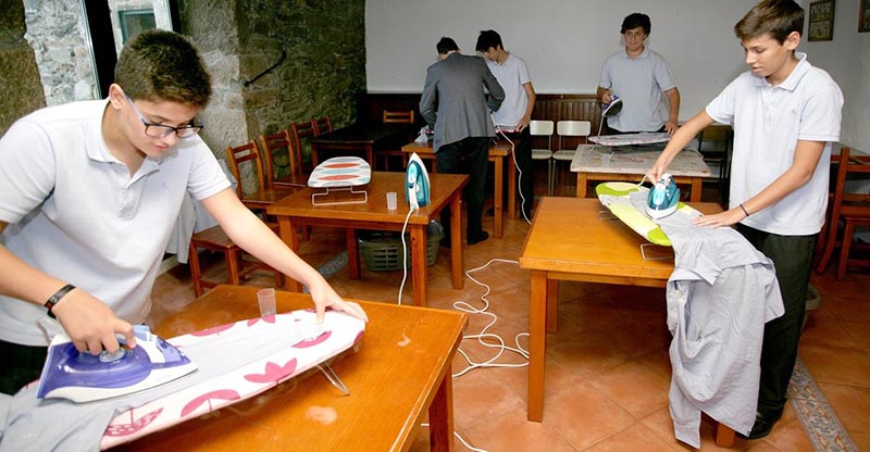 A scuola di Abilità domestiche. Succede in Spagna